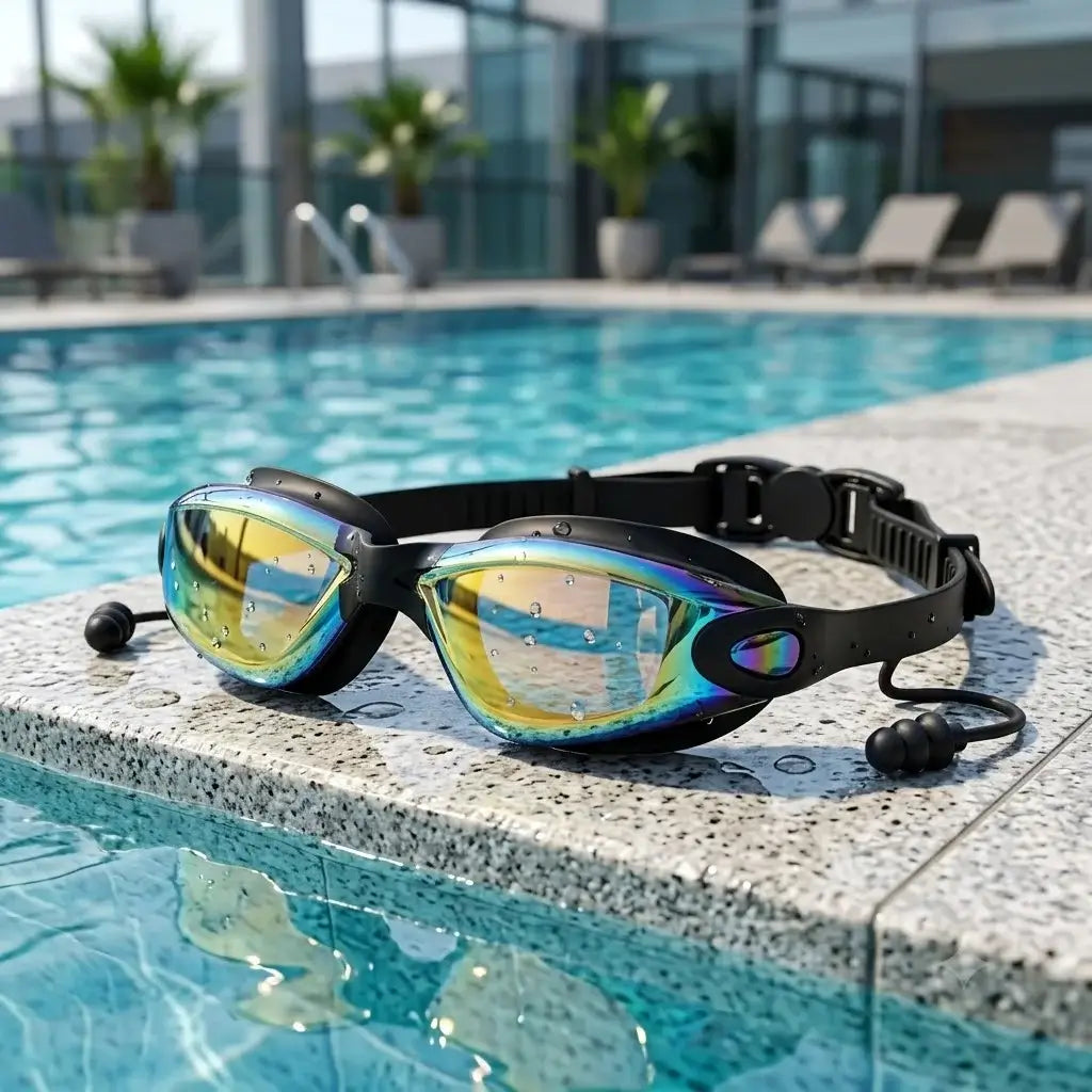 Lentes de Natación Anti-Fog Sharka Espejados
