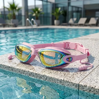 Lentes de Natación Anti-Fog Sharka Espejados