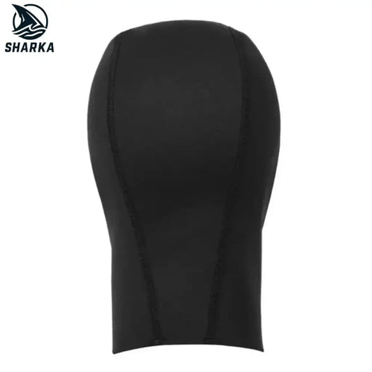 Parte trasera de gorro de neopreno para natación en aguas abiertas y triatlón con protección térmica