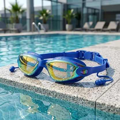 Lentes de Natación Anti-Fog Sharka Espejados