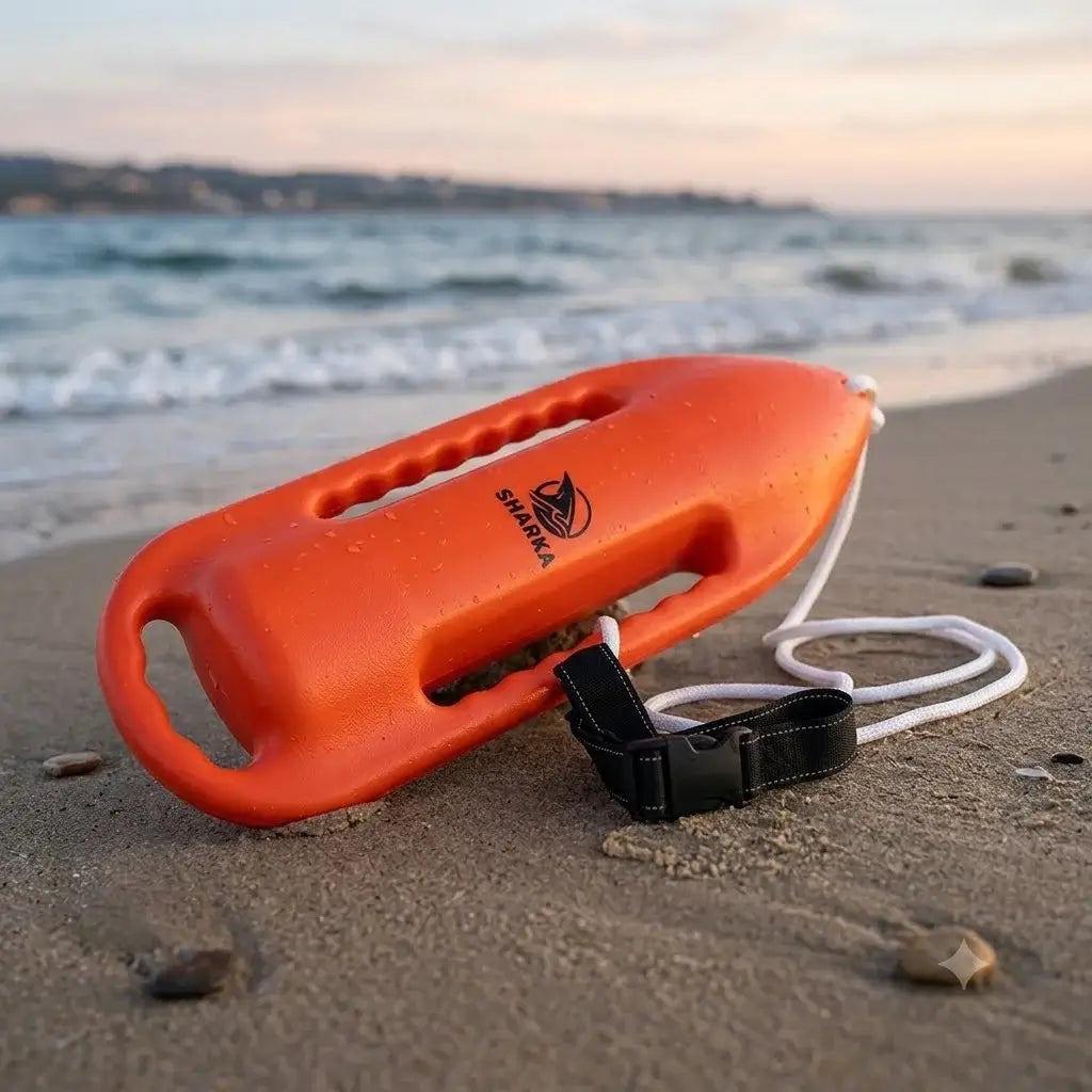 Boya Torpedo de Natación Sharka - Rescate y Aguas Abiertas PVC