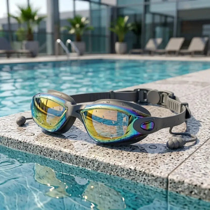 Lentes de Natación Anti-Fog Sharka Espejados